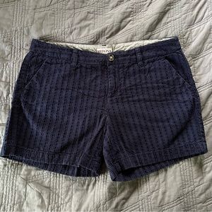 Merona Navy Blue Cotton Shorts
